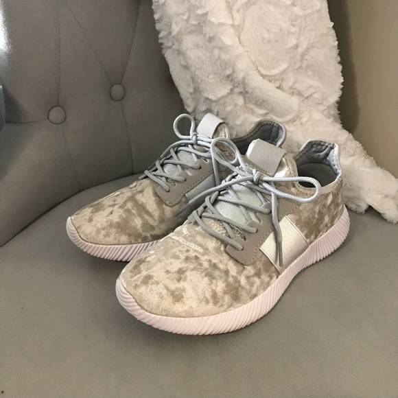 Charlotte Russe Shoes - Velvet Sneakers
